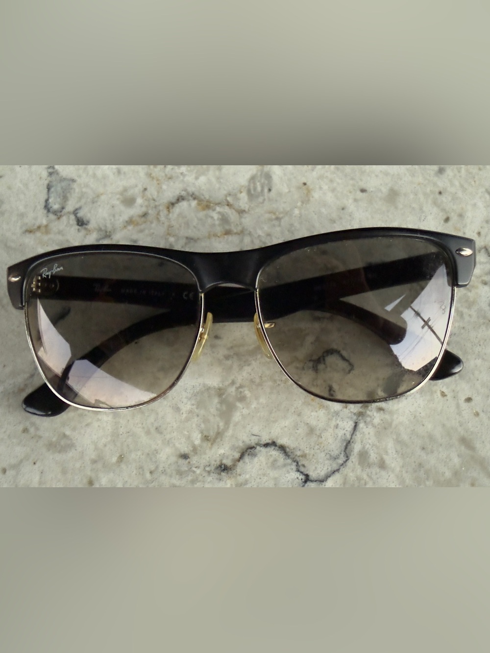 Ray-Ban Black clubmaster Sunglasses